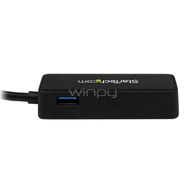 Adaptador Tarjeta de Red NIC Externa USB 3.0 a 1 Puerto Gigabit Ethernet