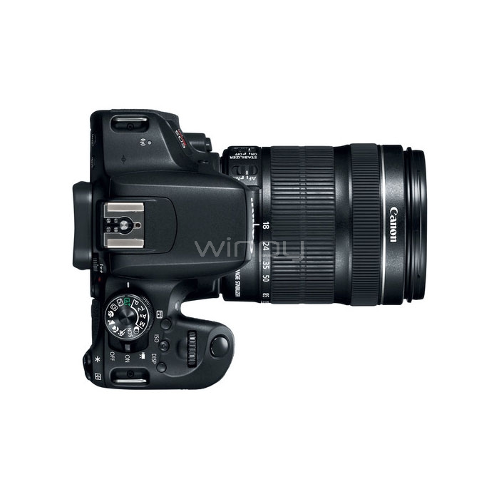 Cámara DSLR Canon EOS Rebel T7i (Sensor de 24.2MP, Lente de 18-135mm, Pantalla táctil de 3.0, Wi-Fi + NFC + Bluetooth)