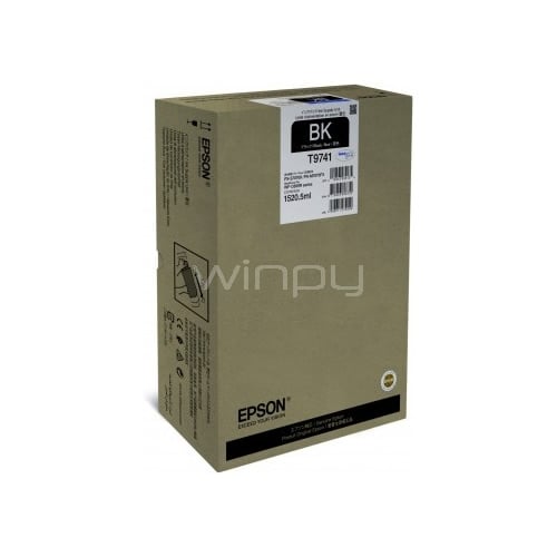 Bolsas de Tinta Epson T974 DURABrite Pro (Negro, Extra Alta Capacidad)