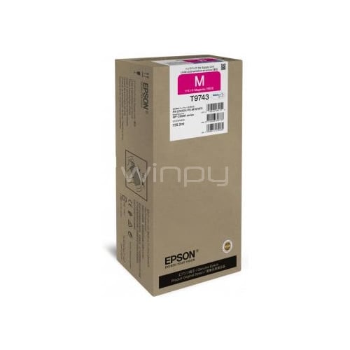 Bolsas de Tinta Epson T974 DURABrite Pro (Magenta, Extra Alta Capacidad)