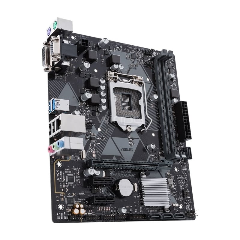 Placa Madre Asus Prime H310M-K (LGA1151v2, DDR4 2666MHz, mATX