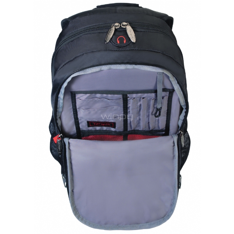Mochila Targus Terra (15.6 pulgadas, Negra)