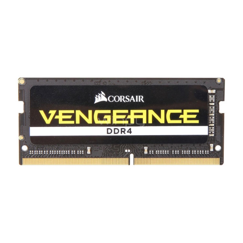 Memoria RAM Corsair Vengeance de 4GB (DDR4, 2400Mhz, 260pines, CL17, SODIMM)