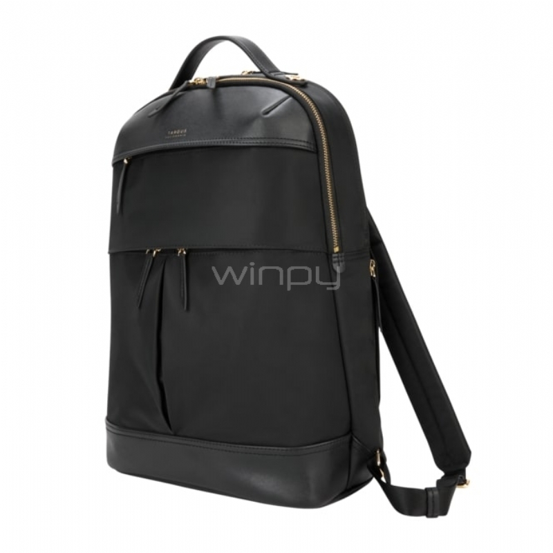 Mochila Targus Newport  (hasta 15.4 pulgadas, 15 litros, Negro)