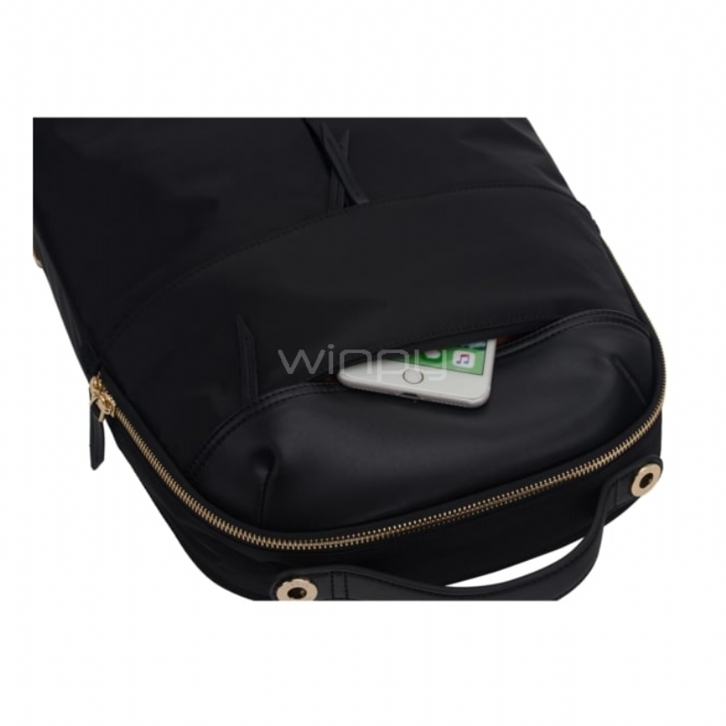 Mochila Targus Newport  (hasta 15.4 pulgadas, 15 litros, Negro)