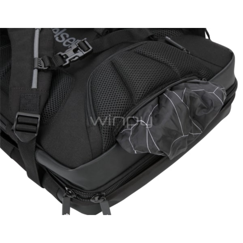 Mochila SteelSeries x Targus Gaming (17.3 pulgadas, 21 litros, Negro/Naranja)