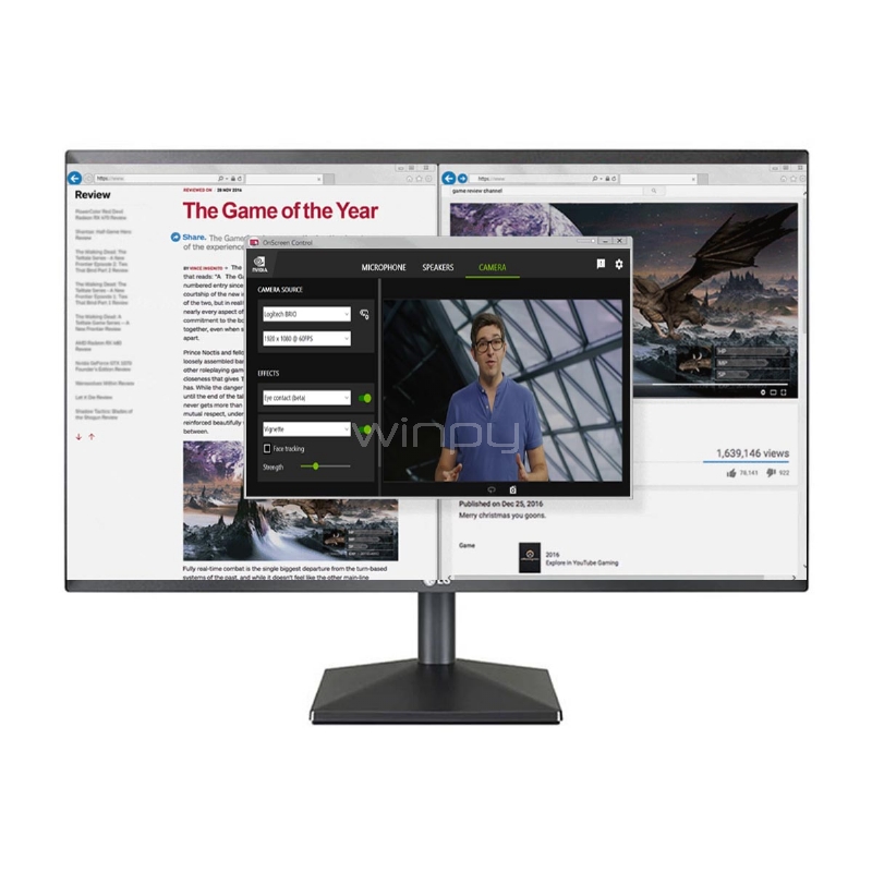 monitor lg 24mk430h de 23.8“ (ips, full hd, freesync, hdmi+vga, vesa)