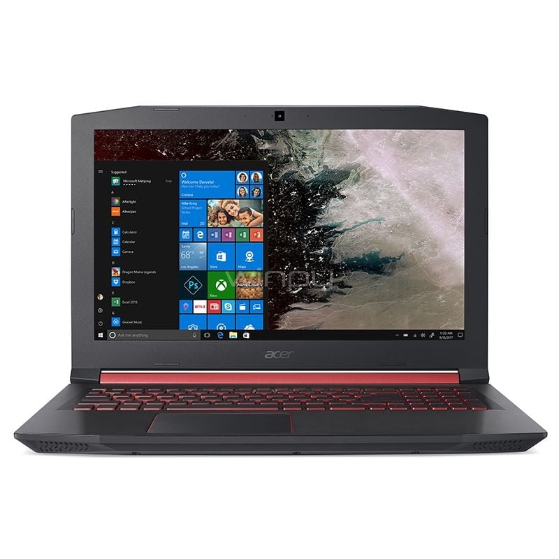 Notebook Gamer Acer Nitro 5 (Ryzen 5 2500u, RX 560X, 16GB DDR4, 2TB HDD, Pantalla FHD 15.6, Win10)