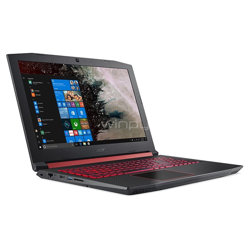 Notebook Gamer Acer Nitro 5 (Ryzen 5 2500u, RX 560X, 16GB DDR4, 2TB HDD, Pantalla FHD 15.6, Win10)