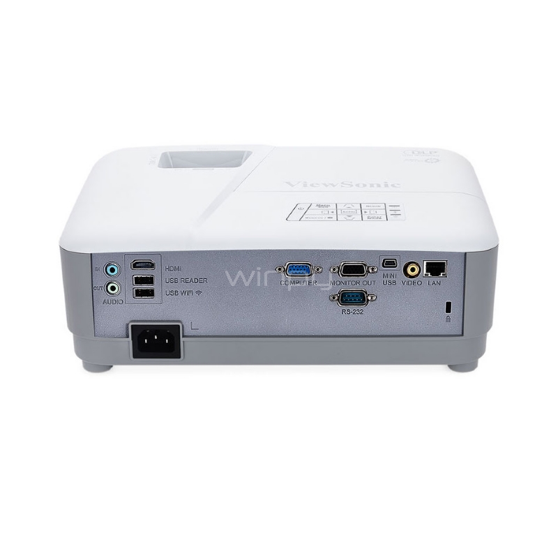 Proyector ViewSonic PG603X (DLP, 1024x768pixeles, 3600 lumenes, HDMI+VGA)