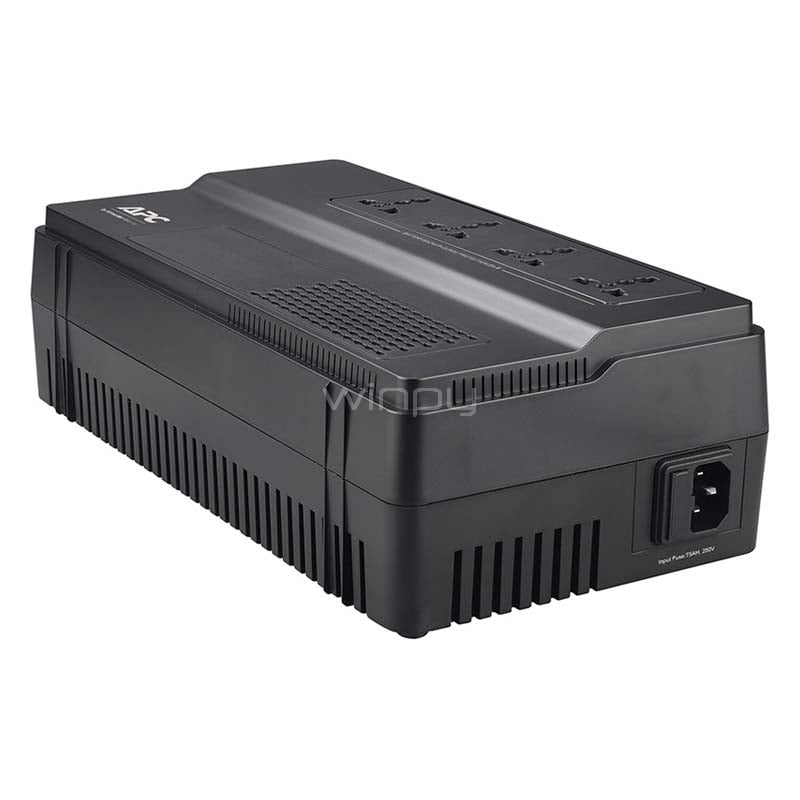 ups apc sai easy bv interactiva (800va/450w, 230v, 4 salidas universales)