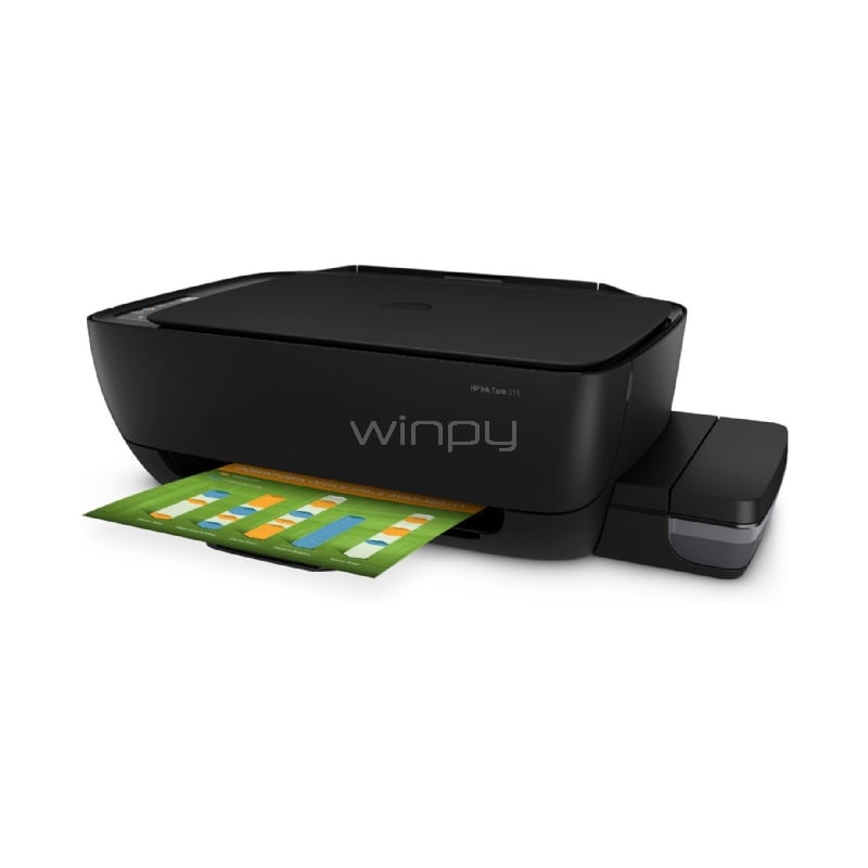 Multifuncional HP Ink Tank 315 (Tinta Color, 8ppm, 1200ppp, USB) - Winpy.cl