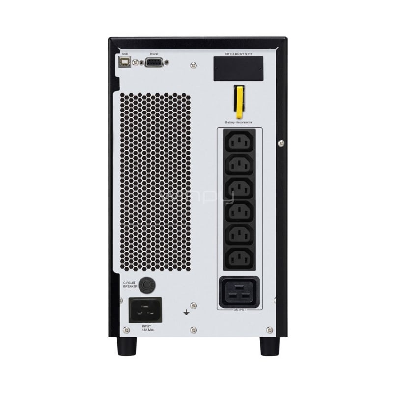 UPS APC Smart-UPS on line de doble conversión (3000VA, Onda senoidal)