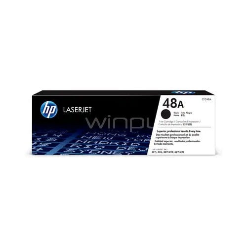 Cartucho de tóner HP LaserJet 48A (Negro)