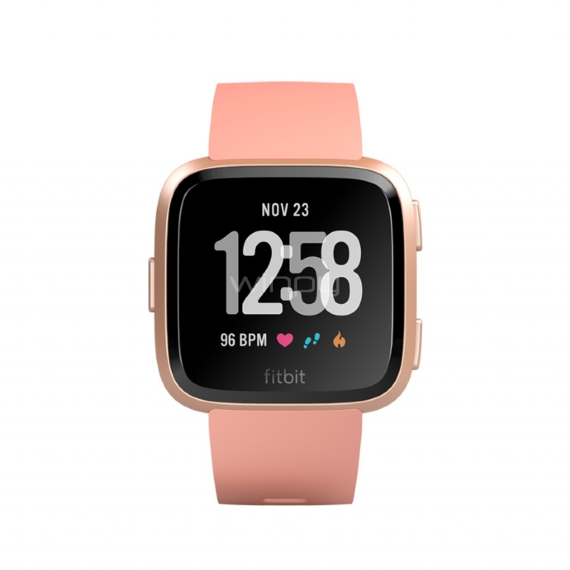 Smartwatch Fitbit Versa (Peach/RoseGold Aluminum)