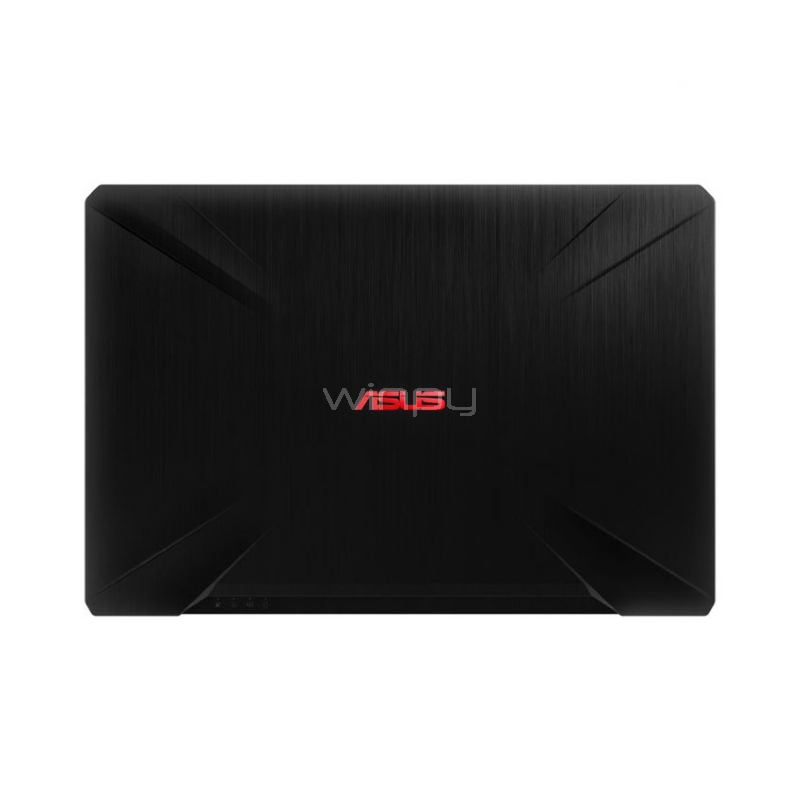 Notebook Gamer Asus TUF Gaming FX504 (i5-8300H, GTX1050, 4GB RAM, 16GB Optane, 1TB HDD, Pantalla 15.6”, Win10)