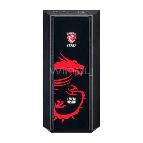 Gabinete Cooler Master MasterBox 5 MSI Edition (ATX, Modular, Negro