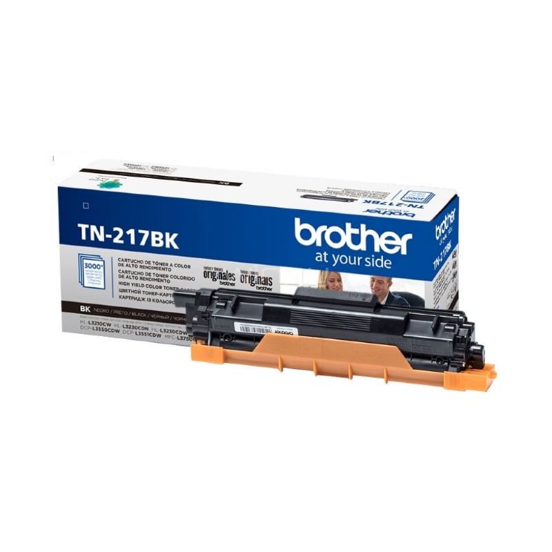 Cartucho de tóner Brother TN217BK (Negro, original)