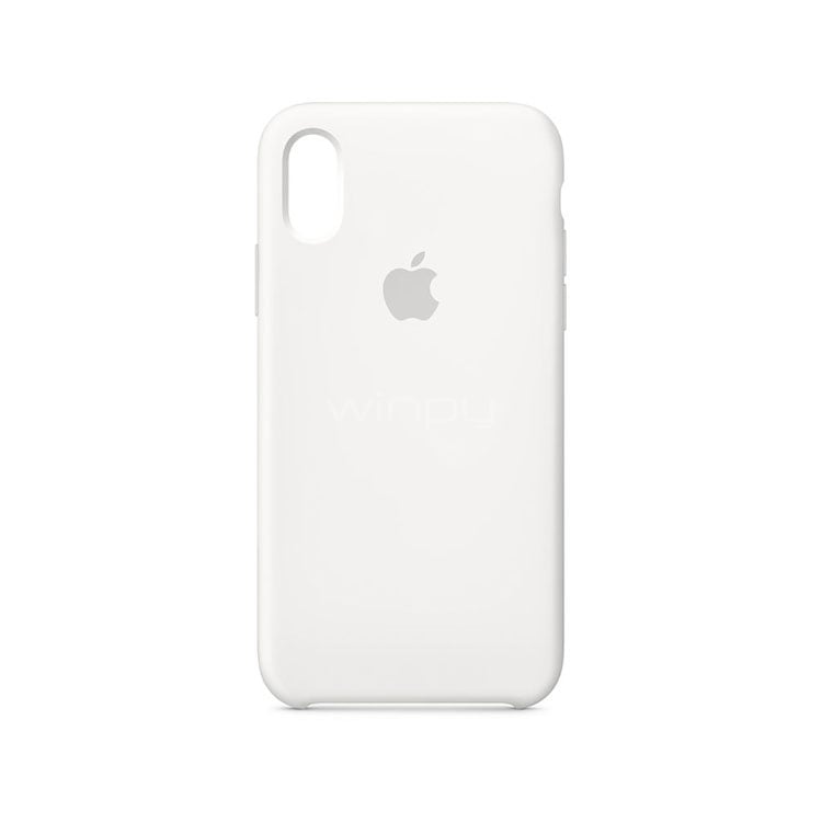 Funda de silicona para el iPhone XS Max - Blanco - Empresas - Apple (ES)