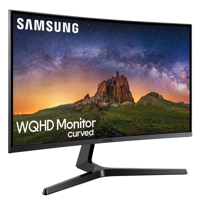 Monitor Gamer Samsung Curvo de 27“ (VA, WQHD, 144Hz, 4ms, 16:9, 1800R, DP+HDMI)