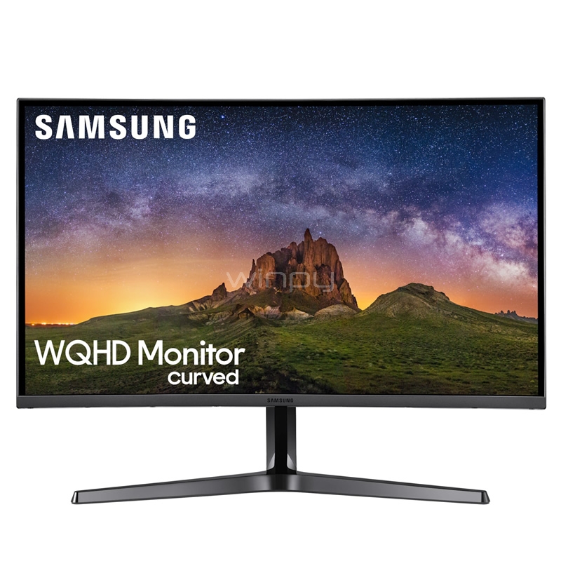 Monitor Gamer Samsung Curvo de 27“ (VA, WQHD, 144Hz, 4ms, 16:9, 1800R, DP+HDMI)