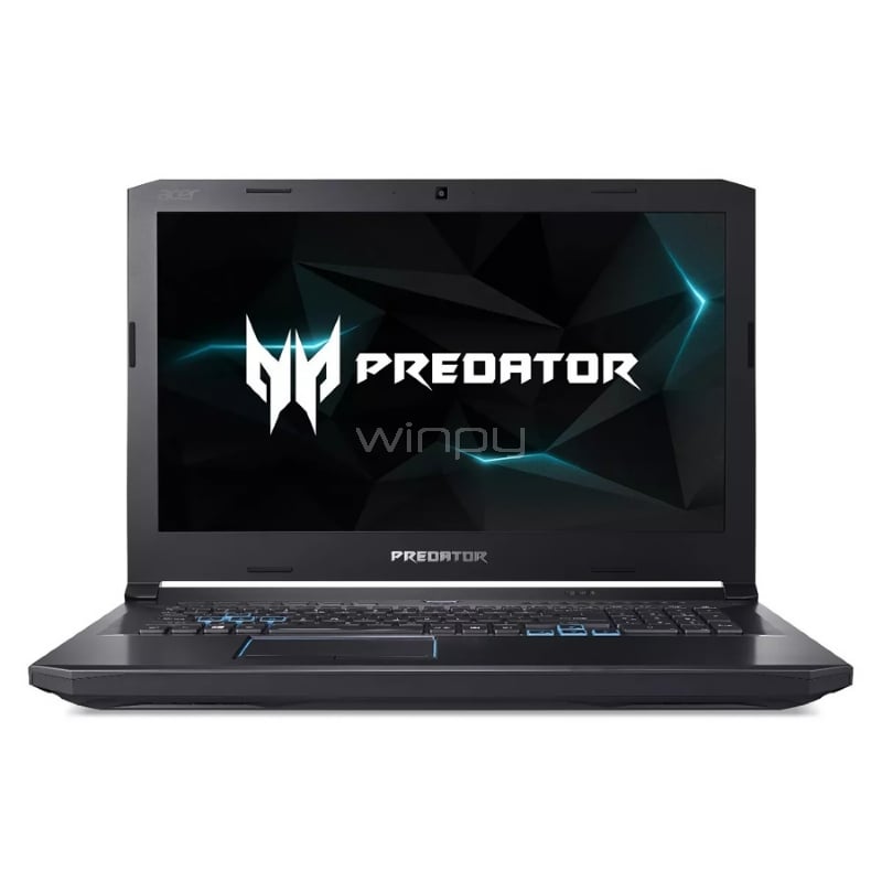 Notebook Gamer Acer Predator Helios 500 - PH517-51-774V (i7-8750H, GTX 1070, 16GB DDR4, 1TB HDD, Pantalla 17”, Win10)