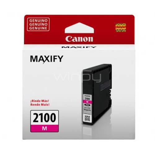 Cartridges de Tinta Canon PGI-2100XL Magenta