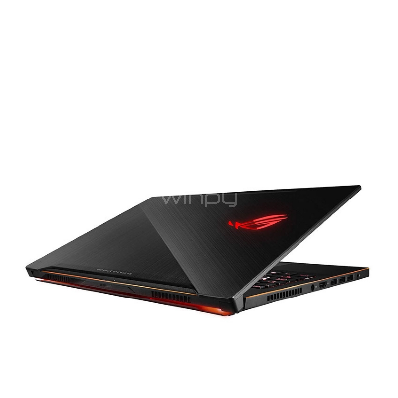 Notebook Gamer ASUS ROG Zephyrus M GM501 (i7-8750H, GTX1070 8GB, 16GB DDR4, 256SSD+1TB, Pantalla FHD 15.6”, Win10)