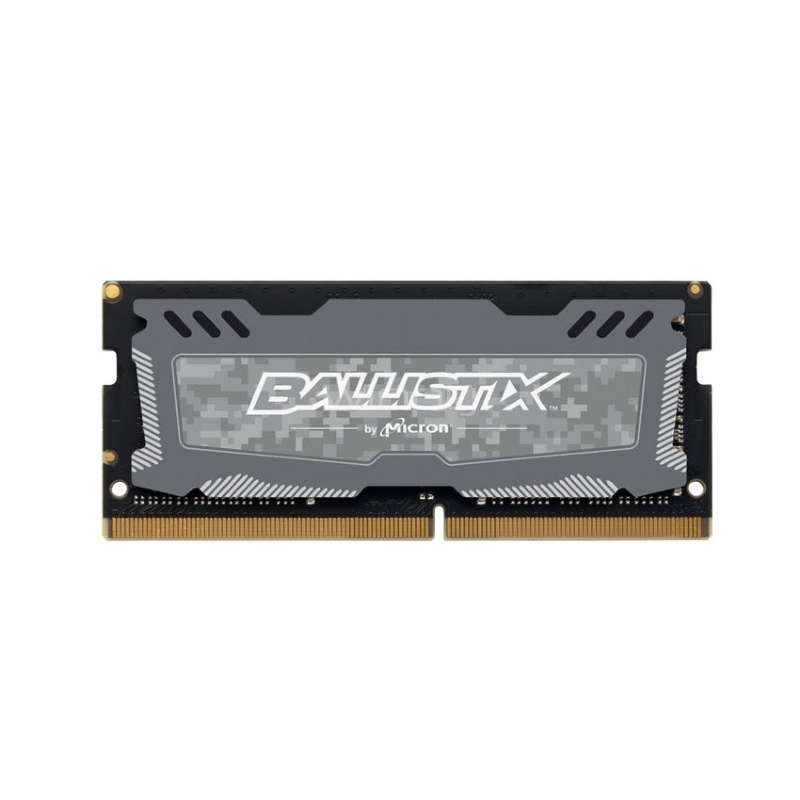 Memoria RAM Crucial Ballistix Sport LT de 8GB (DDR4, 2666MHz, SODIMM, Gris)