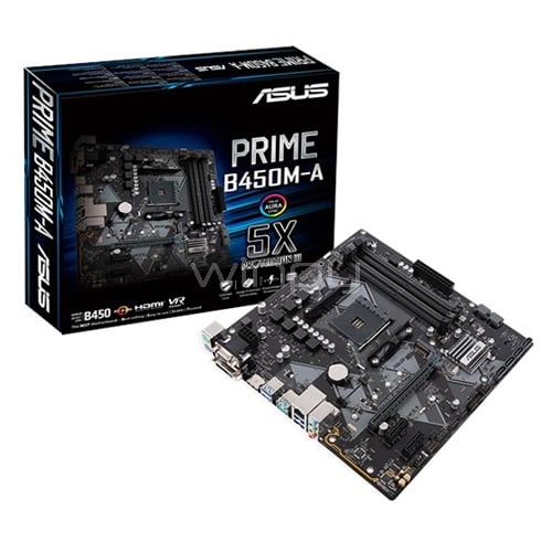 Placa Madre ASUS PRIME B450M-A - PRIME B450M-A - Winpy.cl