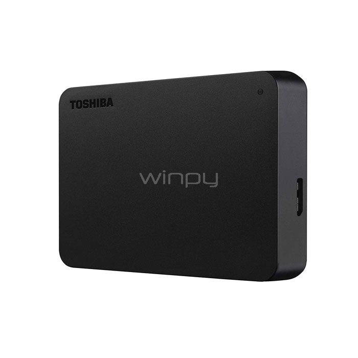 disco portátil toshiba canvio basics de 4tb (usb 3.0, negro)