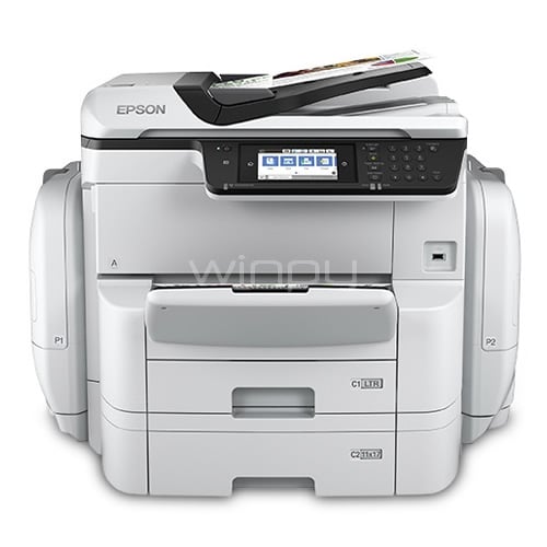 Multifuncional A3 Epson WorkForce Pro WF-C869R (DURABrite, Color, 35ppm,  Wifi+Red+Usb) - Winpy.cl
