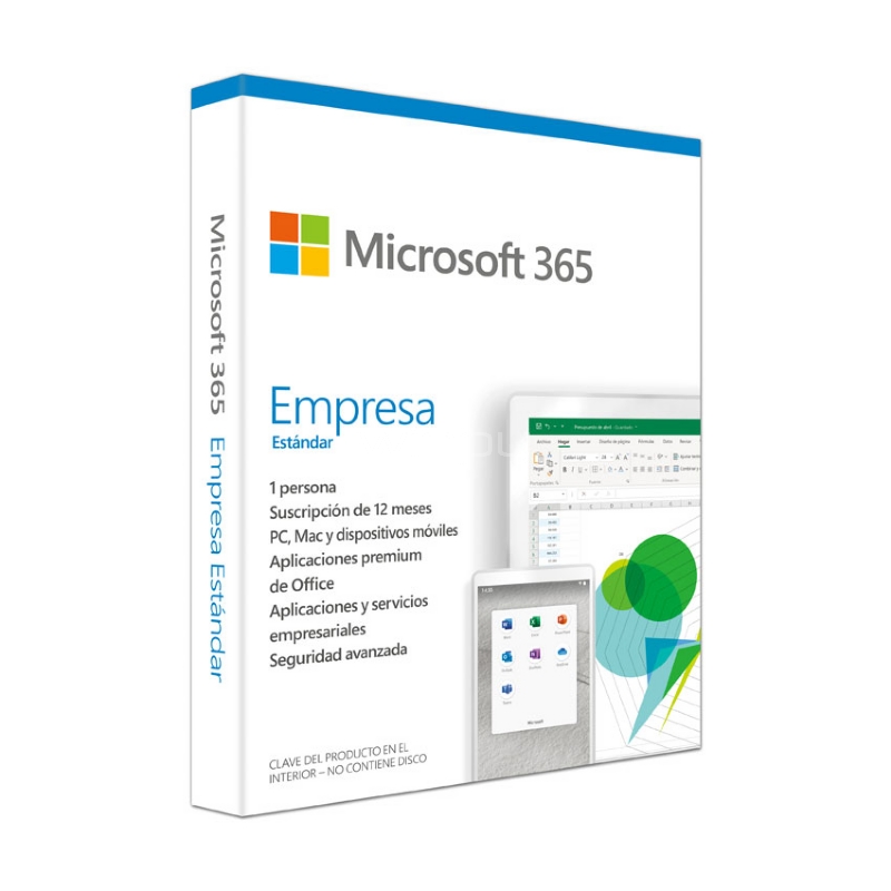 Licencia Microsoft Office 365 Business Premium (1 Año, Mac/Win,  Descargable) 
