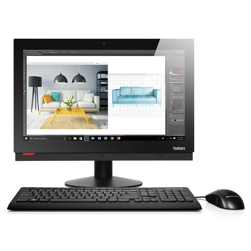 All in One Lenovo ThinkCentre M800z (i5-6400, 8GB RAM, 256GB SSD, Win10 Pro, Pantalla Touch)