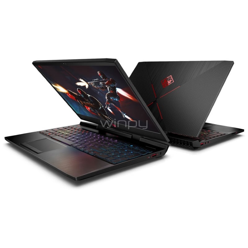 Notebook Gamer HP OMEN 15-dc0004la (i5-8300H, GTX 1060, 8GB RAM, 1TB HDD, Pantalla 15.6“, Win10)