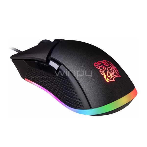 Mouse Gamer Thermaltake Iris RGB (Sensor Pixart, 5000dpi, Diestro)