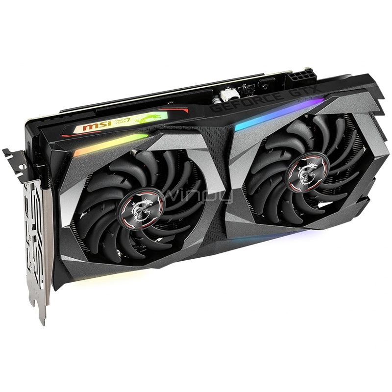 Tarjeta de Video MSI GEFORCE GTX 1660 TI GAMING X 6G de 6GB GDDR6