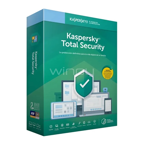 Kaspersky Total Security Latin America Edition (10 Dispositivos, 1 Año, Descargable)