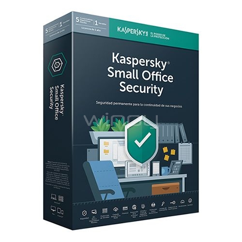 Licencia Kaspersky Small Office Security 6 (10 Dispositivos, 1 Server, 2 Años)