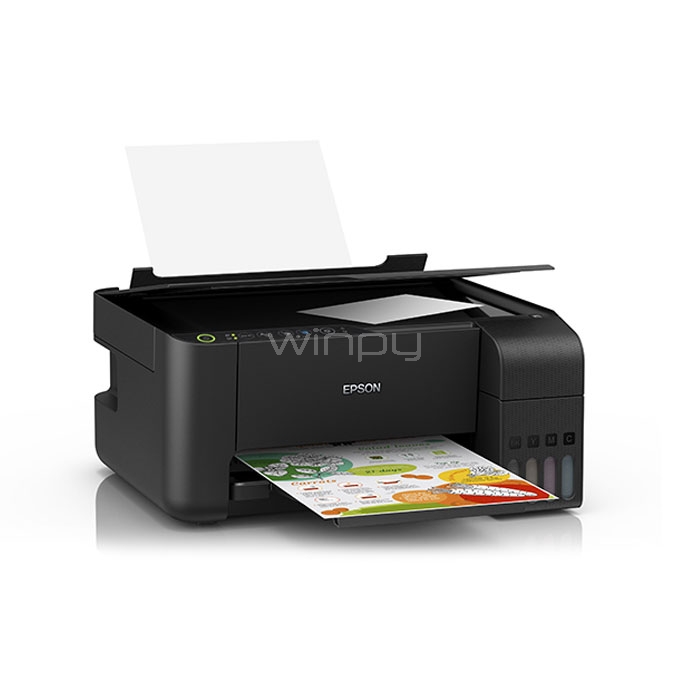 Multifuncional Epson EcoTank L3150 (Inalámbrica, imprime, copia, escanea)