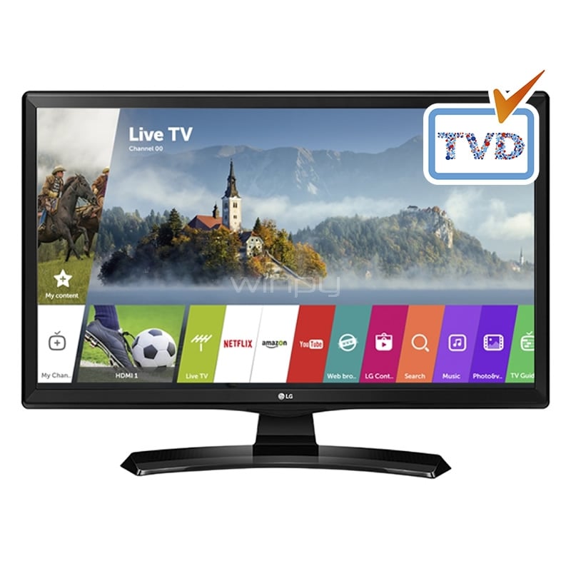Smart TV - Monitor LG 24MT49S-PS de 24” 