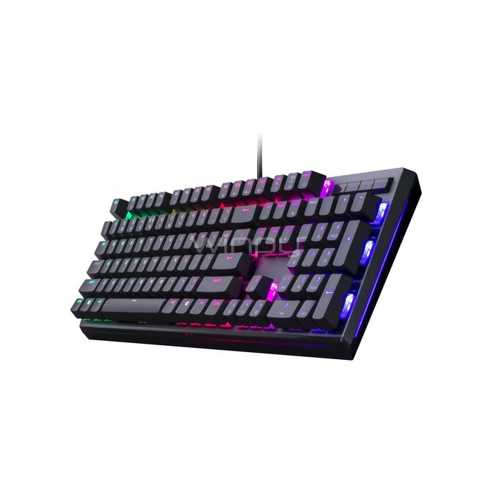 Teclado Mecánico Cooler Master MasterKeys MK750 (Cherry MX Blue, Inglés, RGB)