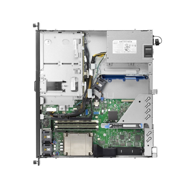 Servidor base HPE ProLiant DL20 Gen10  ( Xeon E-2124, 16GB , Sin Discos,  Rack 1U )