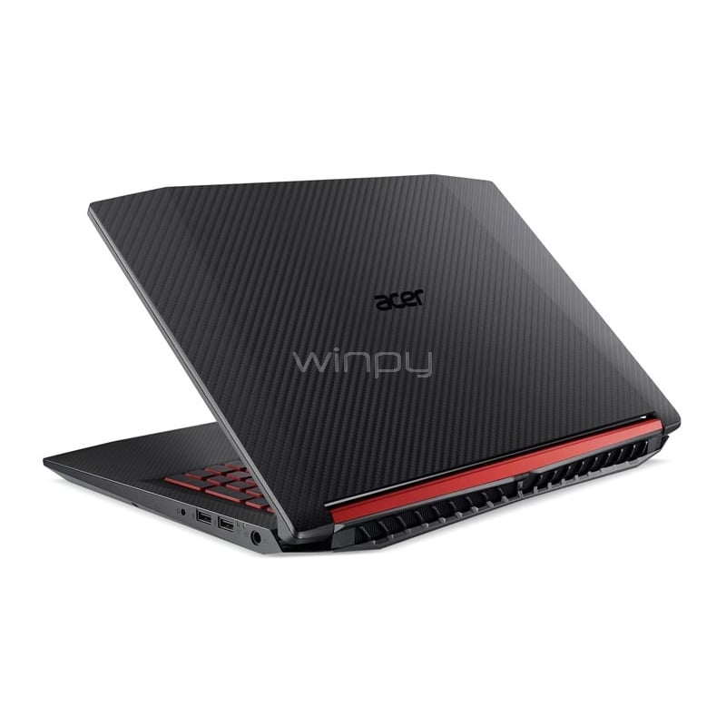Notebook Gamer Acer Nitro 5 AN515-52-56X7 (i5-8300H, GTX 1060 6GB, 4GB DDR4, 1TB HDD, Pantalla FHD 15.6, Win10)
