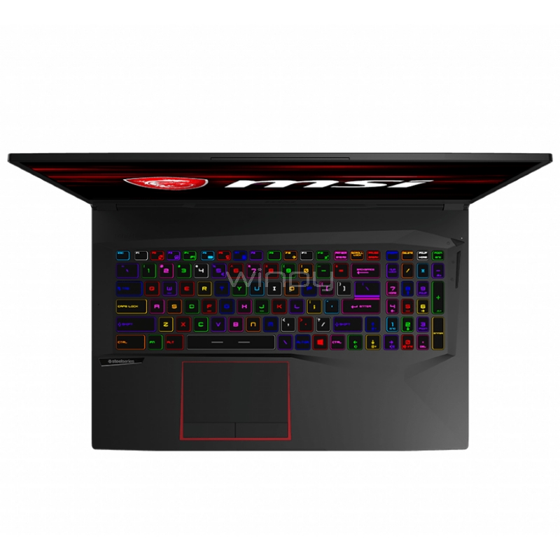 Notebook Gamer MSI GF75 Raider 9SE (i7-9750H, RTX 2060, 16GB DDR4, 256GB SSD + 1TB HDD, Pantalla 17.3“, Win10)