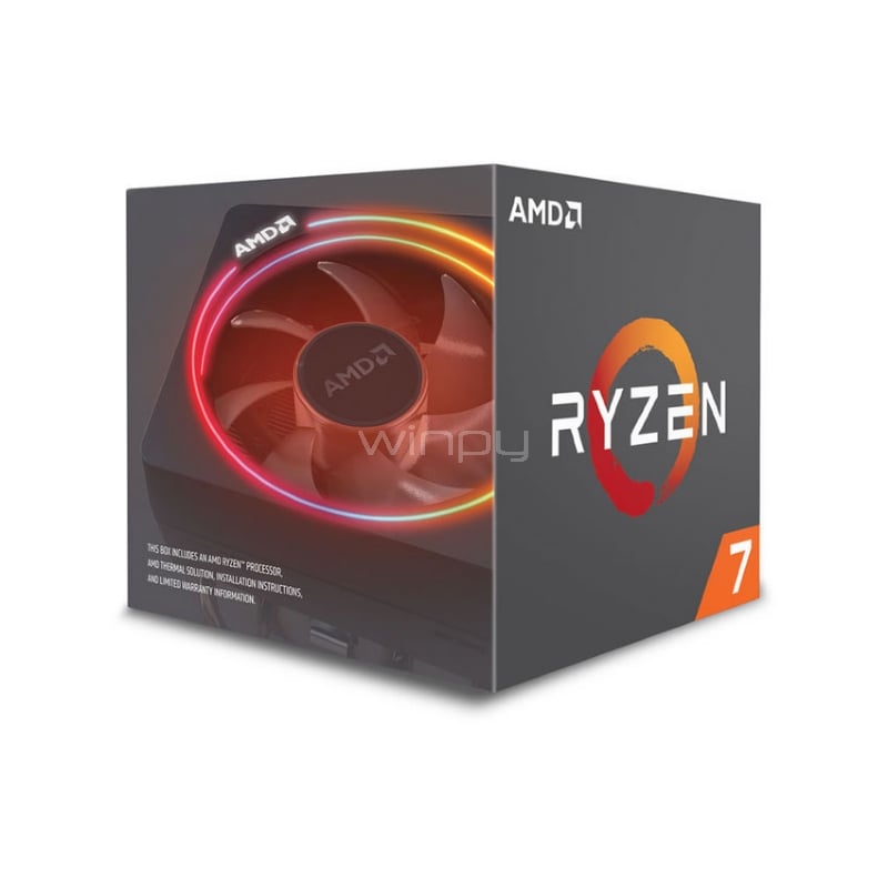 Procesador AMD Ryzen 7 2700X (AM4, 8 Cores, 16 Hilos, 3.7 GHz)