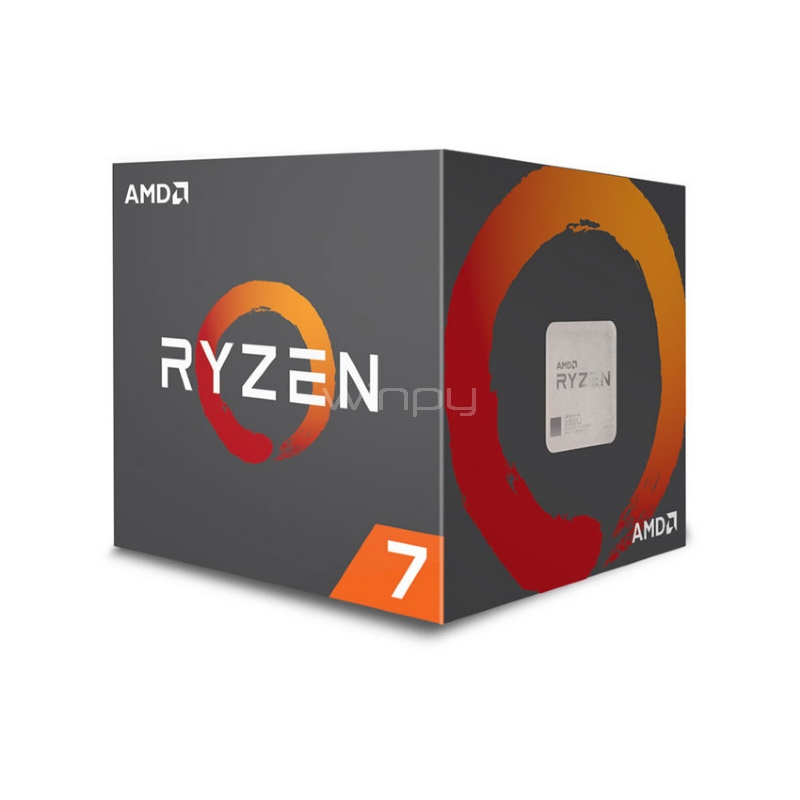 Procesador AMD Ryzen 7 2700X (AM4, 8 Cores, 16 Hilos, 3.7 GHz)