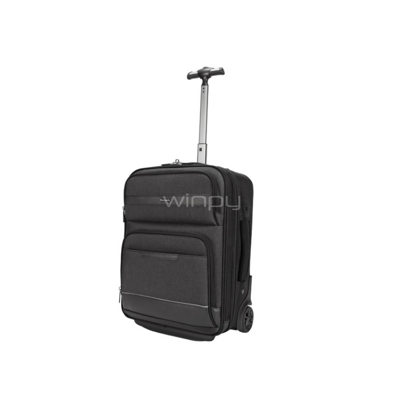 Targus Maletín con ruedas CitySmart Compact Under-Seat (Notebook de 12“ a  15.6“, Negro) - Winpy.cl