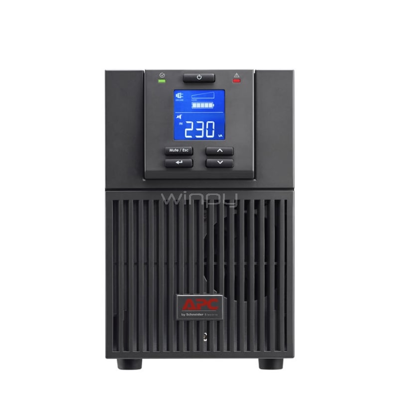 UPS APC Smart-UPS on line de doble conversión (2000VA, Onda senoidal)
