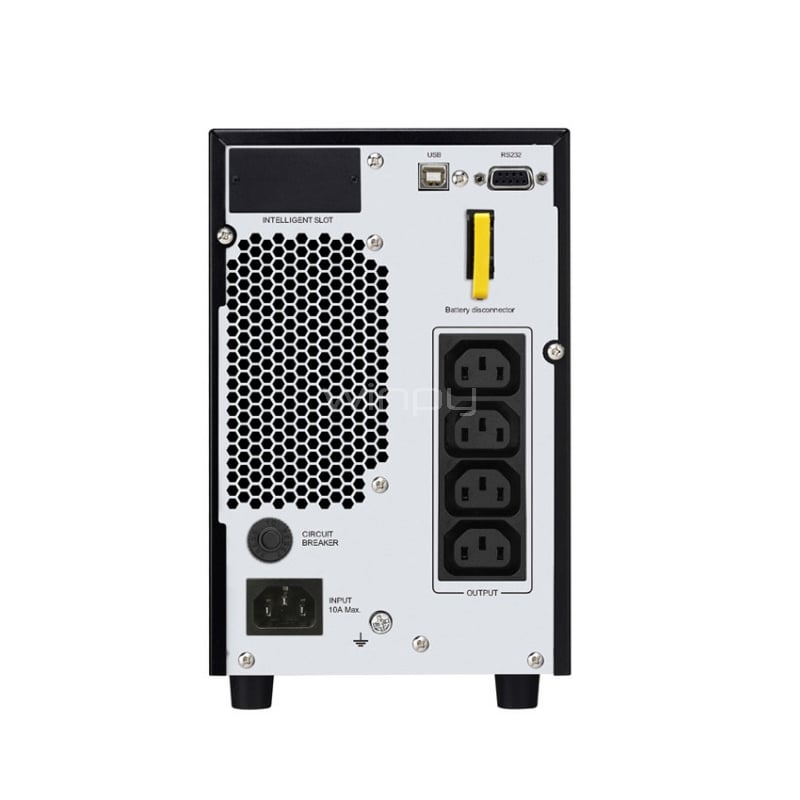 UPS APC Smart-UPS on line de doble conversión (2000VA, Onda senoidal)